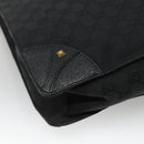 GUCCI GG Canvas Tote Bag Black 120898 Auth nb109-16
