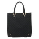 GUCCI GG Canvas Tote Bag Black 120898 Auth nb109-2