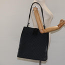 GUCCI GG Canvas Tote Bag Black Silver 109101 Auth nb119-21