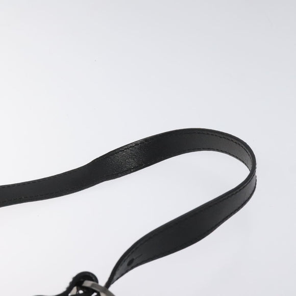 GUCCI GG Canvas Tote Bag Black Silver 109101 Auth nb119