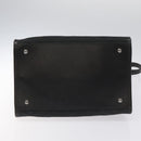 GUCCI GG Canvas Tote Bag Black Silver 109101 Auth nb119-5