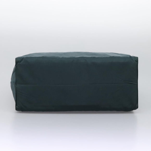 PRADA Hand Bag Nylon Khaki Auth nb125