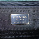 PRADA Hand Bag Nylon Khaki Auth nb125-17