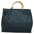 PRADA Hand Bag Nylon Khaki Auth nb125-2