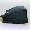 PRADA Hand Bag Nylon Khaki Auth nb125-3