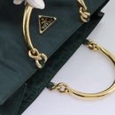 PRADA Hand Bag Nylon Khaki Auth nb125-6