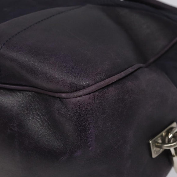 PRADA Shoulder Bag Nylon Purple Auth nb139V