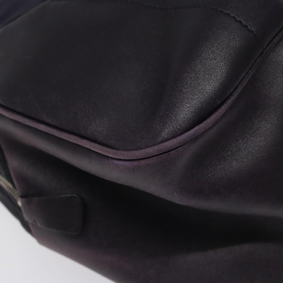 PRADA Shoulder Bag Nylon Purple Auth nb139V