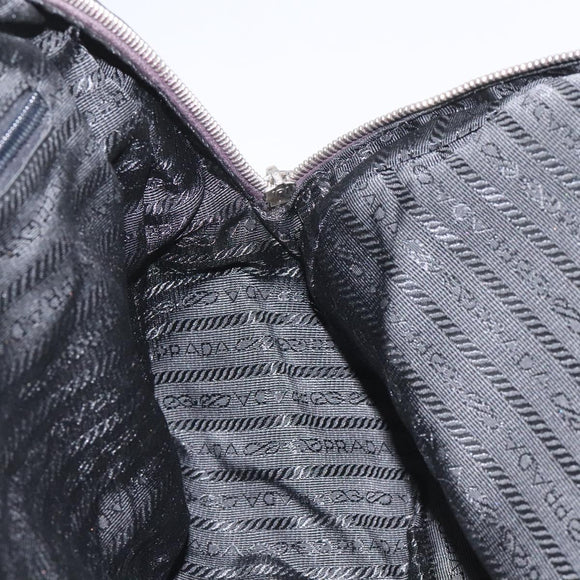 PRADA Shoulder Bag Nylon Purple Auth nb139V