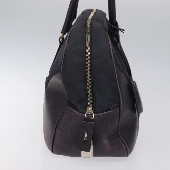 PRADA Shoulder Bag Nylon Purple Auth nb139V