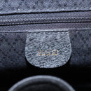 GUCCI Bamboo Backpack Suede Leather Black Gold 003 58 0016 Auth nb144-25