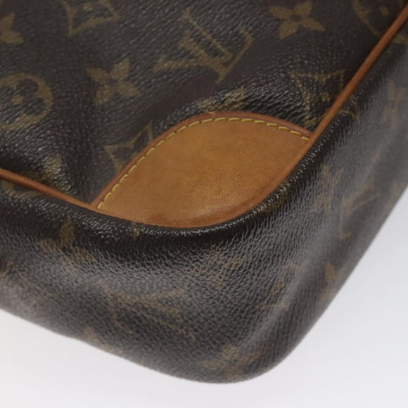LOUIS VUITTON Monogram Compiegne 28 Clutch Bag M51845 LV Auth nb148