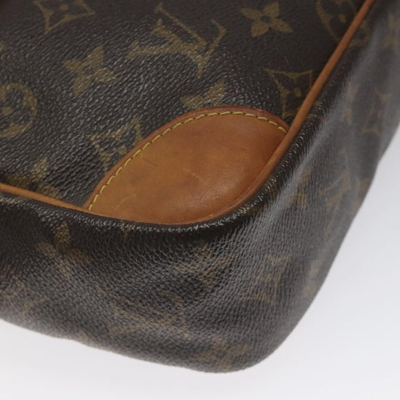 LOUIS VUITTON Monogram Compiegne 28 Clutch Bag M51845 LV Auth nb148