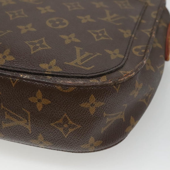 LOUIS VUITTON Monogram Saint Cloud GM Shoulder Bag M51242 LV Auth nb150