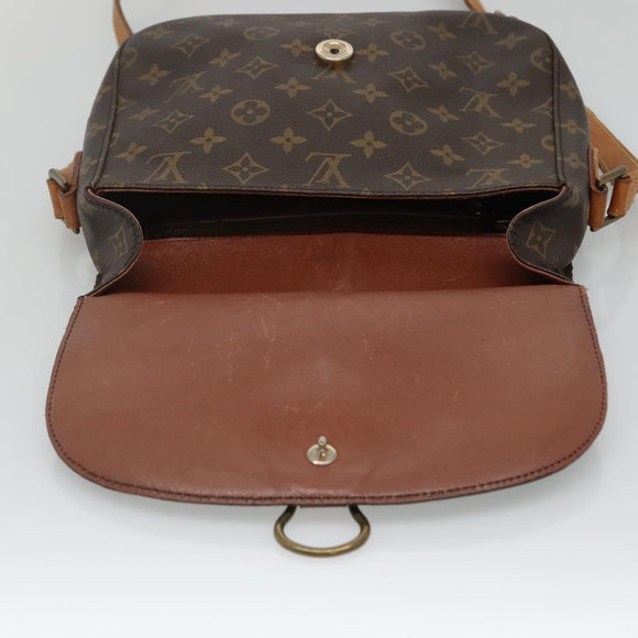 LOUIS VUITTON Monogram Saint Cloud GM Shoulder Bag M51242 LV Auth nb150