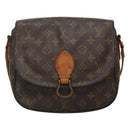 LOUIS VUITTON Monogram Saint Cloud GM Shoulder Bag M51242 LV Auth nb150-13