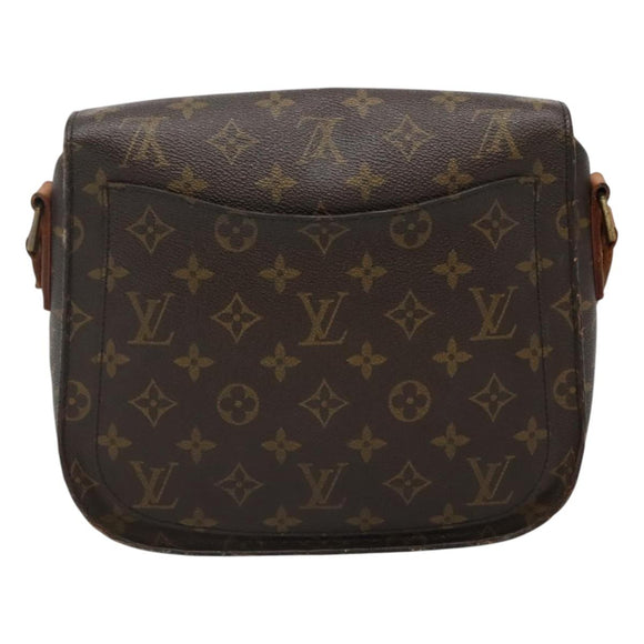 LOUIS VUITTON Monogram Saint Cloud GM Shoulder Bag M51242 LV Auth nb150