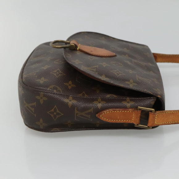 LOUIS VUITTON Monogram Saint Cloud GM Shoulder Bag M51242 LV Auth nb150