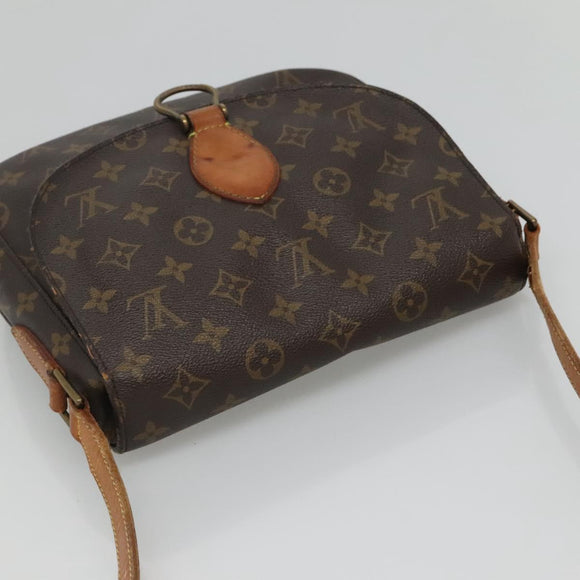 LOUIS VUITTON Monogram Saint Cloud GM Shoulder Bag M51242 LV Auth nb150