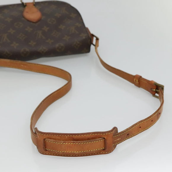 LOUIS VUITTON Monogram Saint Cloud GM Shoulder Bag M51242 LV Auth nb150