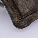 LOUIS VUITTON Damier Ebene Pochette Merwiel Shoulder Bag N51127 LV Auth nb153-10