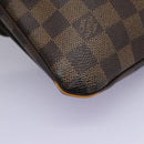 LOUIS VUITTON Damier Ebene Pochette Merwiel Shoulder Bag N51127 LV Auth nb153-12