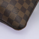 LOUIS VUITTON Damier Ebene Pochette Merwiel Shoulder Bag N51127 LV Auth nb153-13