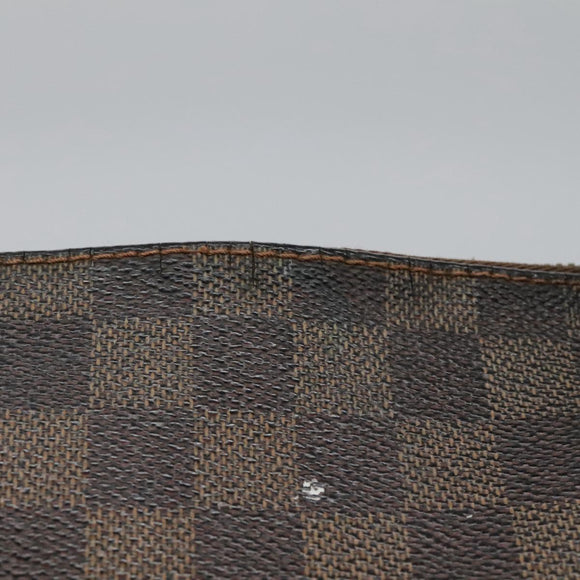 LOUIS VUITTON Damier Ebene Pochette Merwiel Shoulder Bag N51127 LV Auth nb153