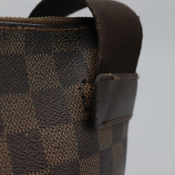 LOUIS VUITTON Damier Ebene Pochette Merwiel Shoulder Bag N51127 LV Auth nb153