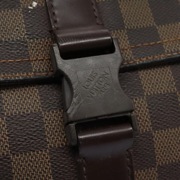 LOUIS VUITTON Damier Ebene Pochette Merwiel Shoulder Bag N51127 LV Auth nb153