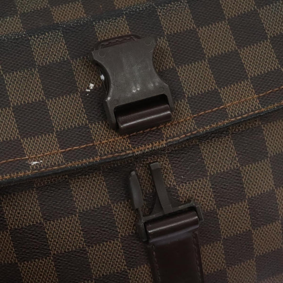 LOUIS VUITTON Damier Ebene Pochette Merwiel Shoulder Bag N51127 LV Auth nb153