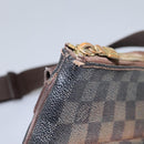 LOUIS VUITTON Damier Ebene Pochette Merwiel Shoulder Bag N51127 LV Auth nb153-22