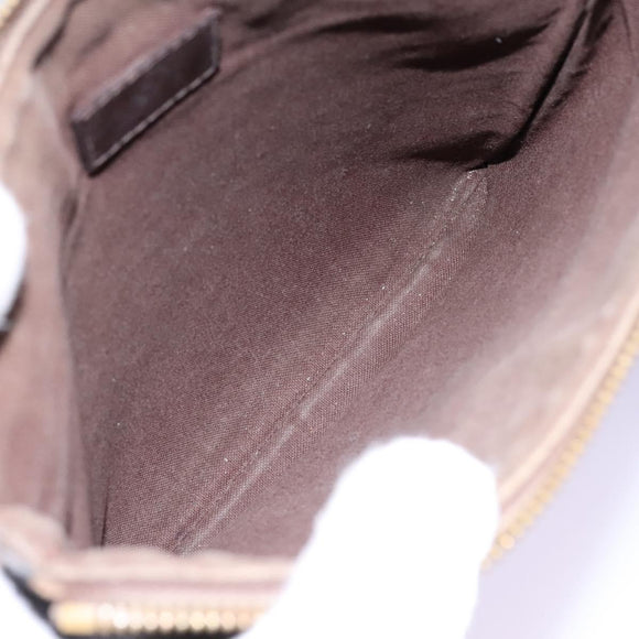 LOUIS VUITTON Damier Ebene Pochette Merwiel Shoulder Bag N51127 LV Auth nb153