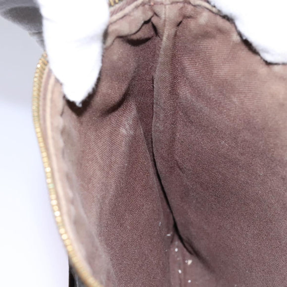 LOUIS VUITTON Damier Ebene Pochette Merwiel Shoulder Bag N51127 LV Auth nb153