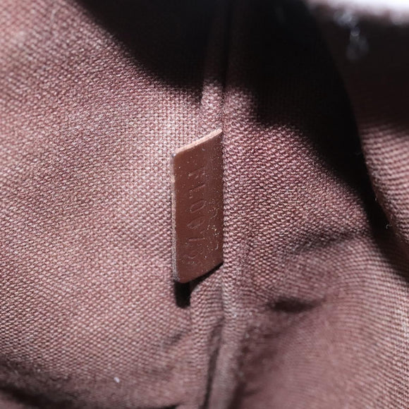 LOUIS VUITTON Damier Ebene Pochette Merwiel Shoulder Bag N51127 LV Auth nb153