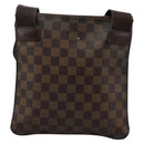 LOUIS VUITTON Damier Ebene Pochette Merwiel Shoulder Bag N51127 LV Auth nb153-3
