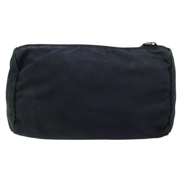 PRADA Pouch Nylon Navy Auth nb170