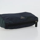 PRADA Pouch Nylon Navy Auth nb170-5