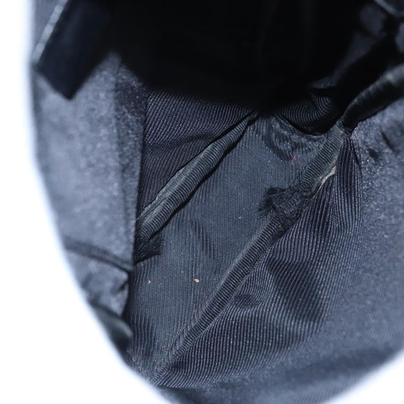 GUCCI GG Canvas Shoulder Bag Beige Black 018 1619 Auth nb171