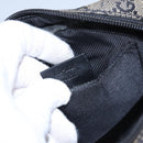 GUCCI GG Canvas Shoulder Bag Beige Black 018 1619 Auth nb171-12