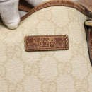 GUCCI GG Supreme Tote Bag PVC Leather White 189896 Auth nb175-17