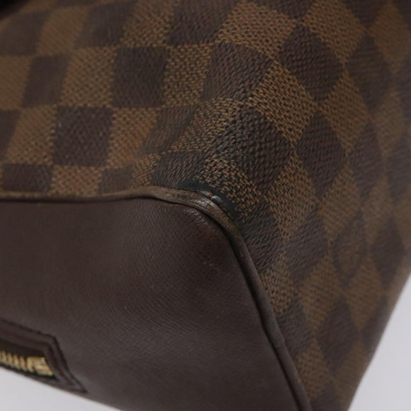 LOUIS VUITTON Damier Ebene Brera Hand Bag N51150 LV Auth nb178