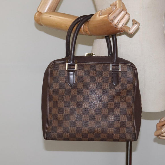 LOUIS VUITTON Damier Ebene Brera Hand Bag N51150 LV Auth nb178