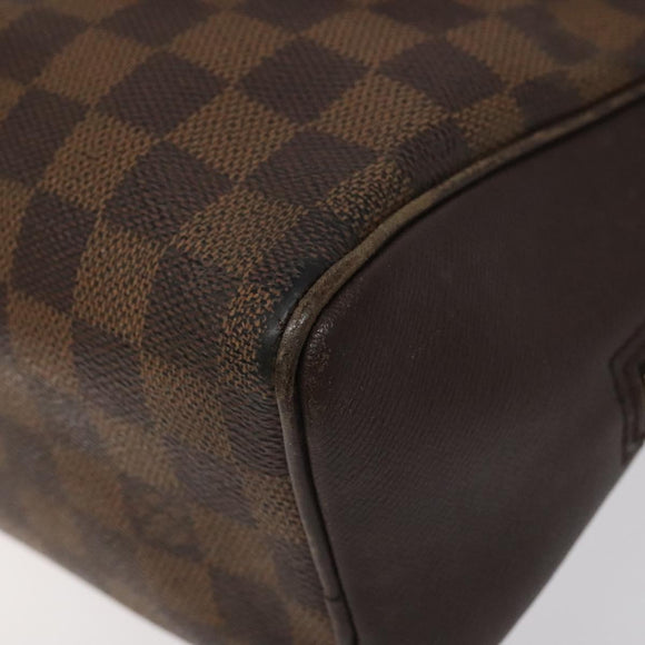 LOUIS VUITTON Damier Ebene Brera Hand Bag N51150 LV Auth nb178