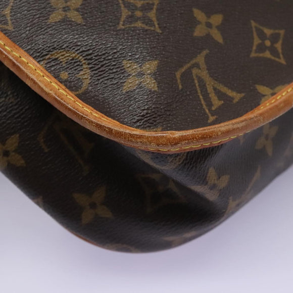 LOUIS VUITTON Monogram Messenger BosphoreGM Shoulder Bag M40105 LV Auth nb182