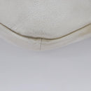 GUCCI Sherry Line Shoulder Bag Leather White Red Navy 493869 Auth nb189-8