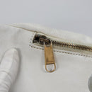 GUCCI Sherry Line Shoulder Bag Leather White Red Navy 493869 Auth nb189-18