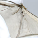 GUCCI Sherry Line Shoulder Bag Leather White Red Navy 493869 Auth nb189-19