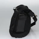 GUCCI Shoulder Bag Nylon Black 019 0312 Auth nb196-3