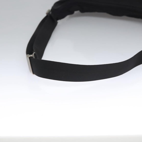 GUCCI Shoulder Bag Nylon Black 019 0312 Auth nb196